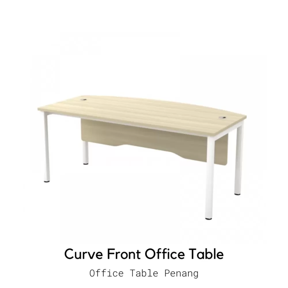 Curve Front Executive Office Table | Office Table Penang