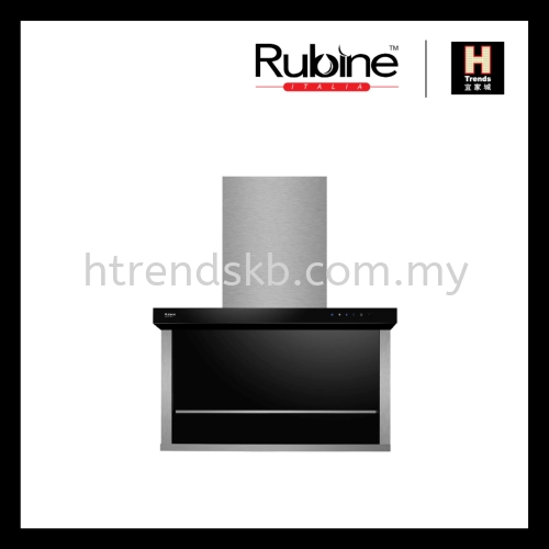 Rubine Chimney Hood RCH-SIROCCO X-BL