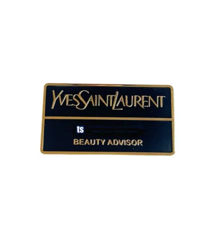 24K Gold Name Tag 