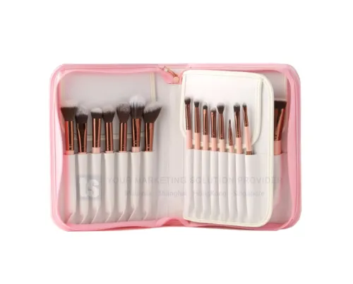 30 Piece Rose Gold Brush Set