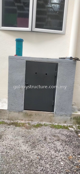 To Fabrication and Install Mild Steel Full Plate Gas Door Paint - Lorong Sambau, Taman Bayu Perdana, 41200 Klang. Others Selangor, Malaysia, Kuala Lumpur (KL), Shah Alam Supplier, Suppliers, Supply, Supplies | GALAXY STRUCTURE & ENGINEERING SDN BHD