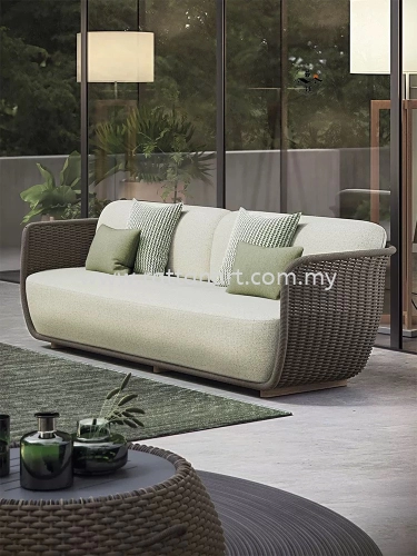 SYNTHETIC RATTTAN SOFA (SUITABLE FOR OUTDOOR/ INDOOR)