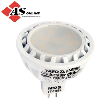 YATO Ampoule LED MR16 12 V AC/DC 5 W 265lm WW / Model: YT-81862