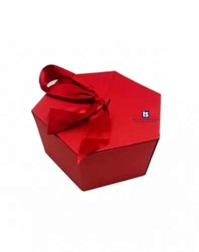 Red W Ribbon Box - 03