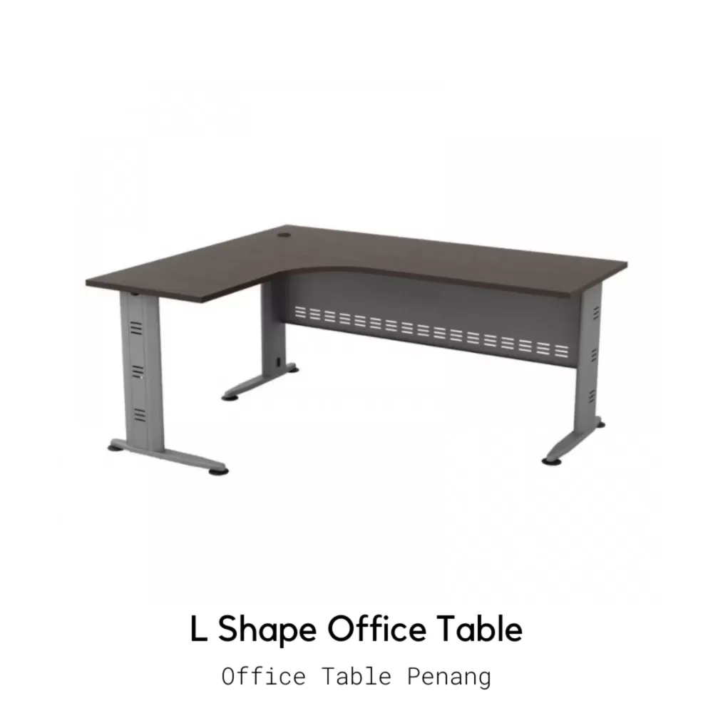  L-Shape Executive Table｜Office Table Penang