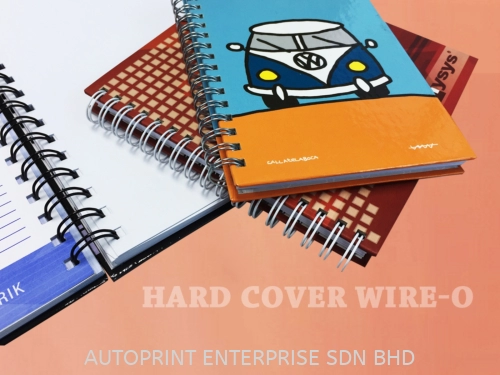 Hard Cover Notebook with Wiro (Wire-o) Binding