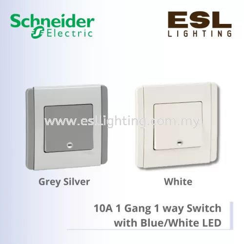 SCHNEIDER NEO SERIES VERTICAL DOLLY SWITCHES 10A 1GANG 1WAY SWITCH E3031V1_EBGS_G11 E3031V1_EWWW_G11