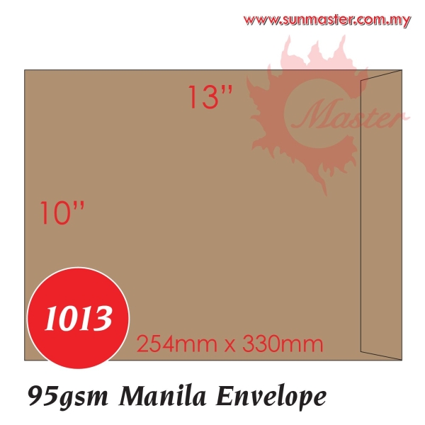 10" x 13" Manila Envelope (250pcs) Manila Envelopes ɫŷ Envelopes ŷ Petaling Jaya (PJ), Selangor, Kuala Lumpur (KL), Malaysia. Supplier, Supply, Supplies, Service | Sun Master Fancy Paper Sdn Bhd