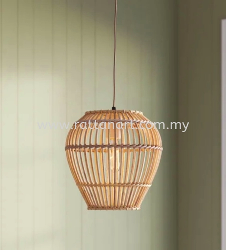 RATTAN PENDANT LIGHT