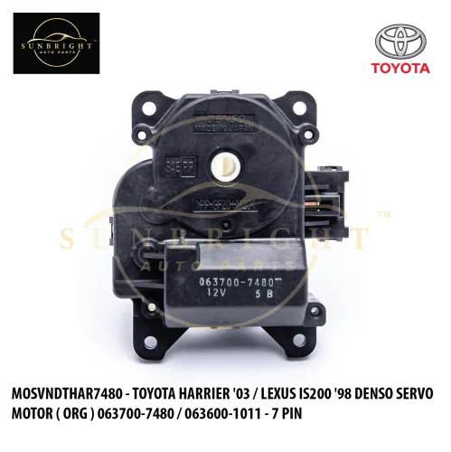 MOSVNDTHAR7480 - TOYOTA HARRIER '03 / LEXUS IS200 '98 DENSO SERVO MOTOR ( ORG ) 063700-7480 / 063600-1011 - 7 PIN