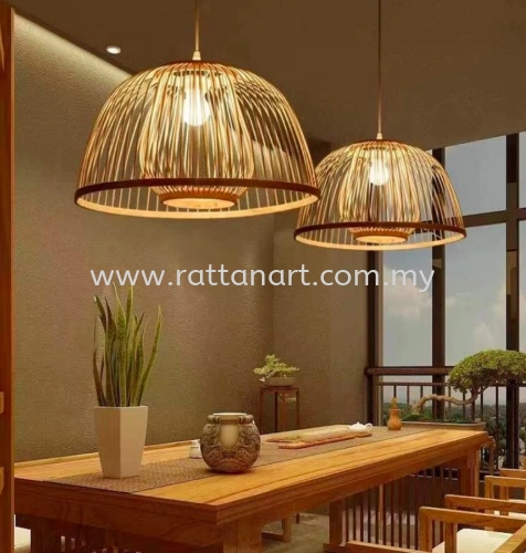 RATTAN PENDANT LIGHT