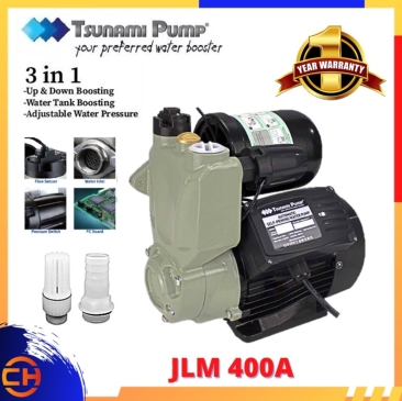 TSUNAMI JLM-400A 400W INTELLIGENT AUTOMATIC SELF-PRIMING JET PUMP