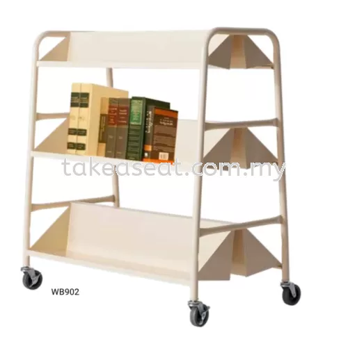 Mobile Book Trolley