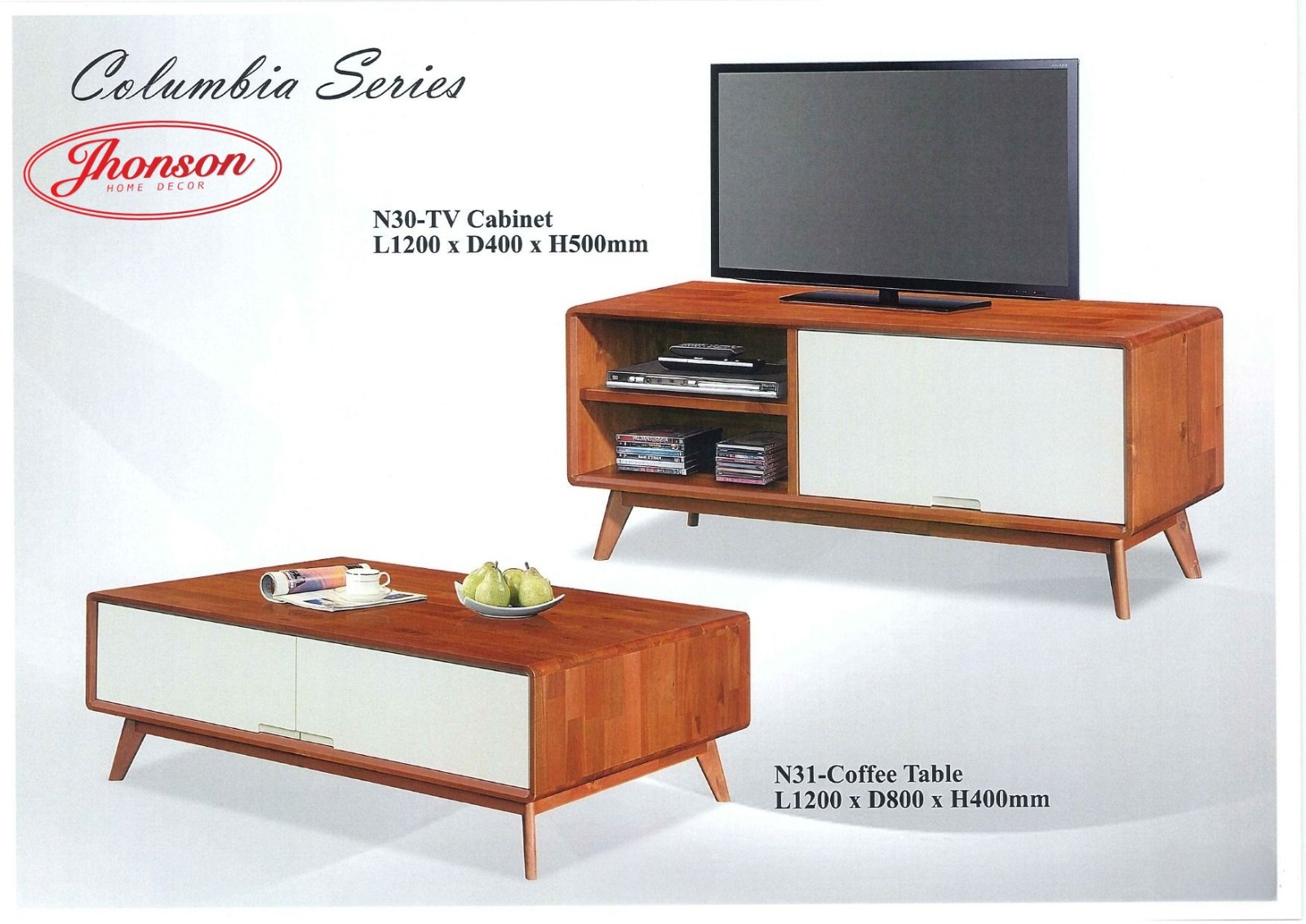 N30-TV CABINET / N31-COFFEE TABLE