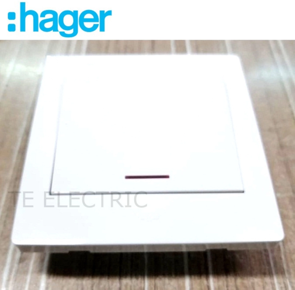 HAGER MUSE SERIES 13A / 2 GANG / 3 GANG / 20A SWICTHES SOCKET OUTLET AIR COND HEATER SWITCH