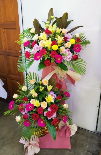 Grand Opening Metal Stand 250 ( 2 ) Metal Stand  Grand Opening Flower Kedah, Malaysia, Sungai Petani Supplier, Suppliers, Supply, Supplies | U PLAS ENTERPRISE