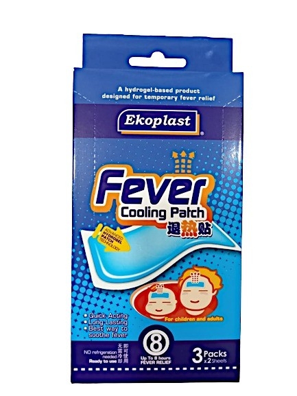 EKOPLAST FEVER COOLING PATCH 2'X3PACK    Wholesaler, Supplier, Supplies, Supply | NANG HIN MEDICAL SDN BHD