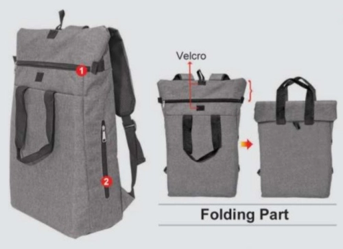 Laptop Back Pack (Fully Padded Bag) 7889