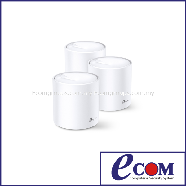 Deco X60(3-pack) WIFI System TP-Link Johor, Malaysia, Muar Supplier, Installation, Supply, Supplies | E COM COMPUTER & SECURITY SYSTEM