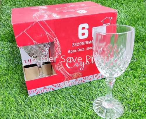 Z3209 6PCS GLASS TUMBLER