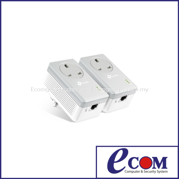 TL-PA4010P KIT Powerline Ethernet Adapter TP-Link Johor, Malaysia, Muar Supplier, Installation, Supply, Supplies | E COM COMPUTER & SECURITY SYSTEM