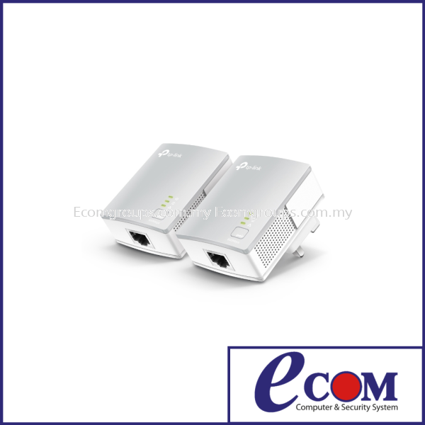 TL-PA4010 KIT Powerline Ethernet Adapter TP-Link Johor, Malaysia, Muar Supplier, Installation, Supply, Supplies | E COM COMPUTER & SECURITY SYSTEM