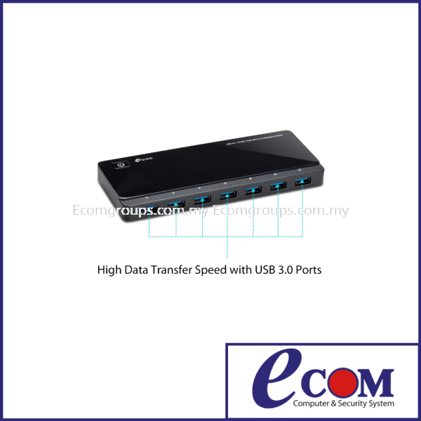 UH720 USB Hub TP-Link Johor, Malaysia, Muar Supplier, Installation, Supply, Supplies | E COM COMPUTER & SECURITY SYSTEM