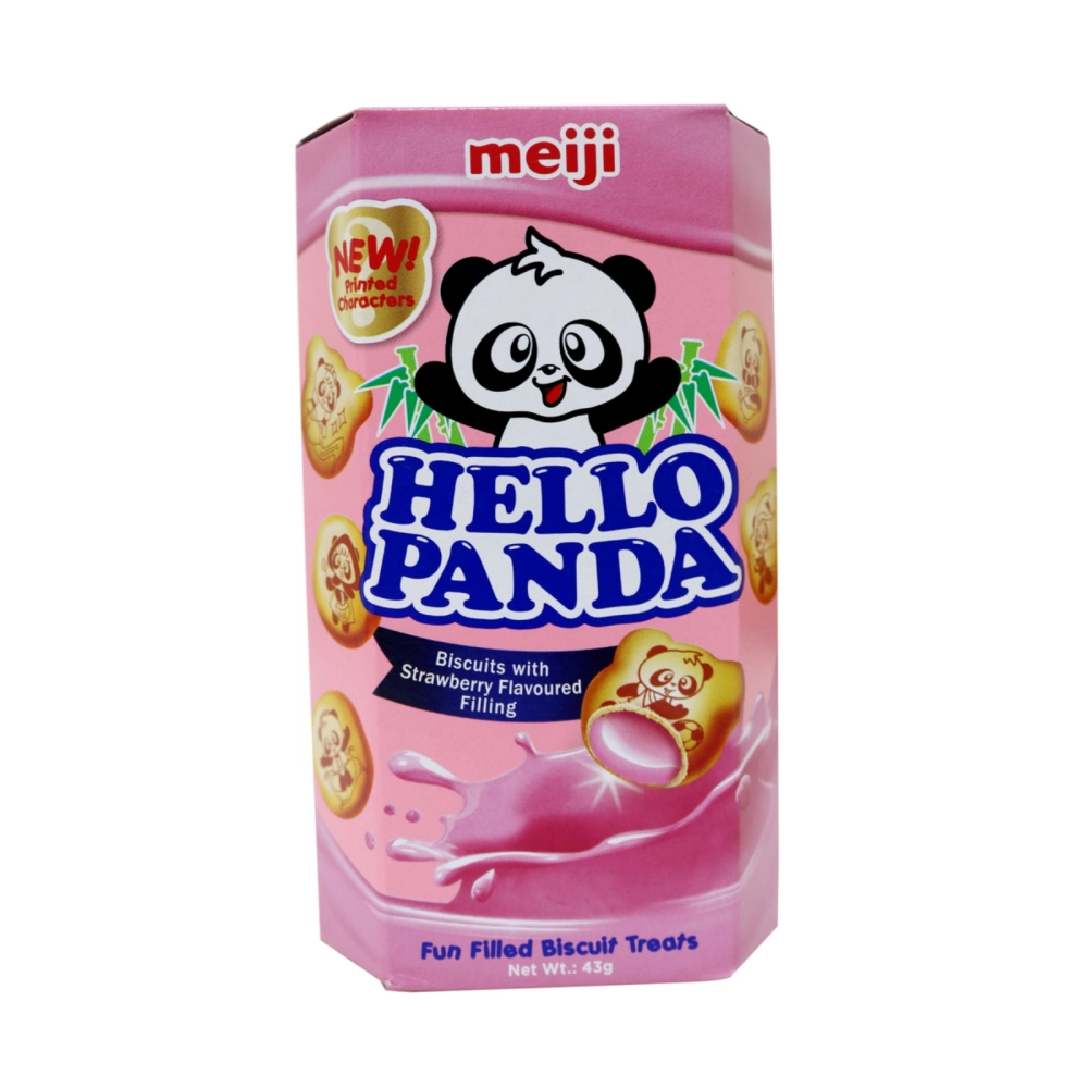 Meiji Hello Panda Strawberry 43g