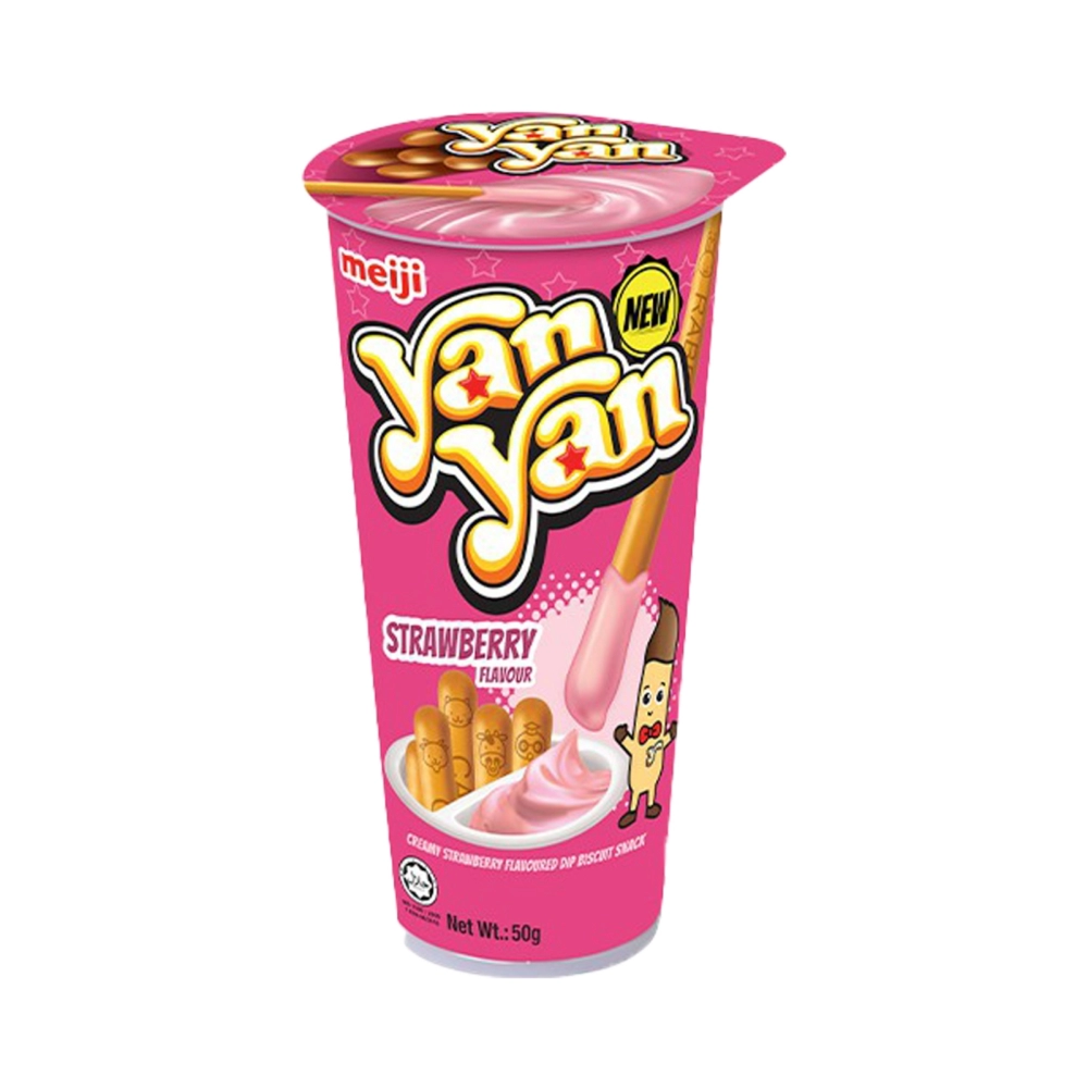 Meiji Yan Yan Strawberry 44g