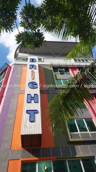 bright hotel eg base with led neon bar lettering signage signboard at petaling jaya LED NEON SIGNAGE Kuala Lumpur (KL), Malaysia Pembinaan, Pasang, Pembekal | Great Sign Advertising (M) Sdn Bhd