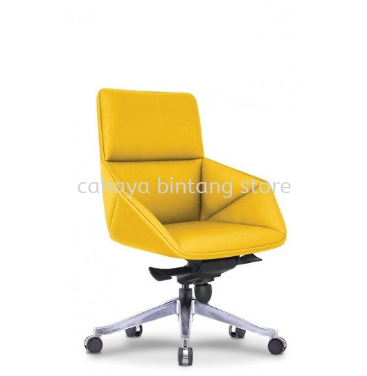 MIVA LOW BACK EXECUTIVE CHAIR | LEATHER OFFICE CHAIR KEPONG KL MALAYSIA
