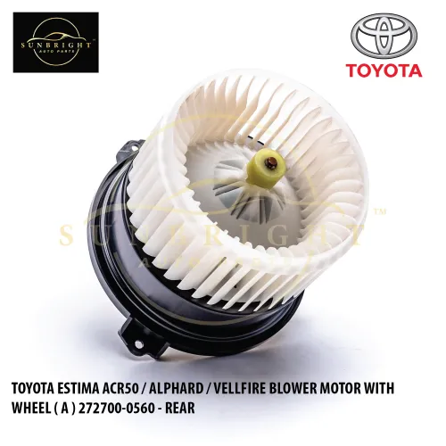 MOBLNDTEST08RRC - TOYOTA ESTIMA '06 ACR50 / ALPHARD / VELLFIRE BLOWER MOTOR WITH WHEEL ( A ) 272700-0560 / 1130 - REAR