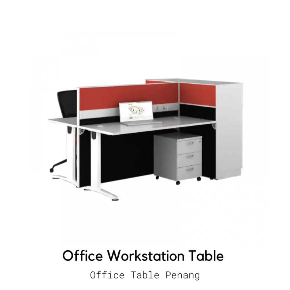 Office Workstation Table for 2 & More Person | Office Table Penang