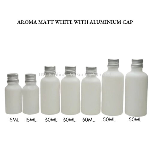 Aroma Matt White with Aluminium Cap