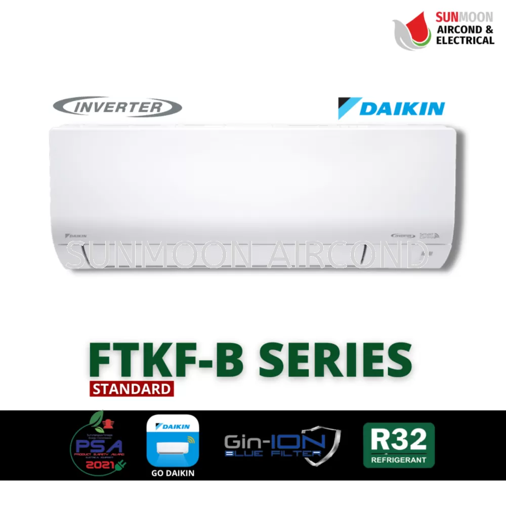 DAIKIN R32 STANDARD INVERTER FTKF-B SERIES WIFI (RAWANG)