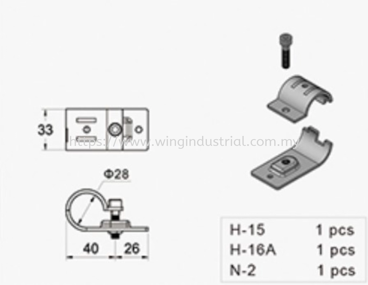 Metal Joint HJ-15A