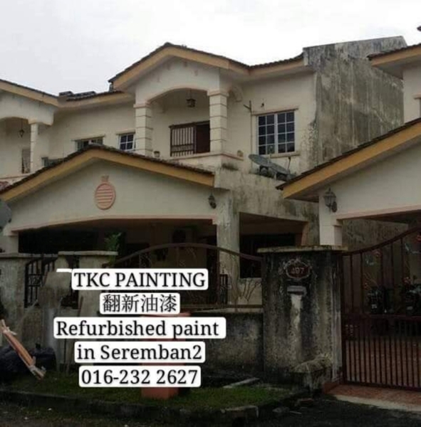 Repainting at S2.(seremban) Repainting at S2.(seremban) Painting Service  Negeri Sembilan, Port Dickson, Malaysia Service | TKC Painting Seremban Negeri Sembilan