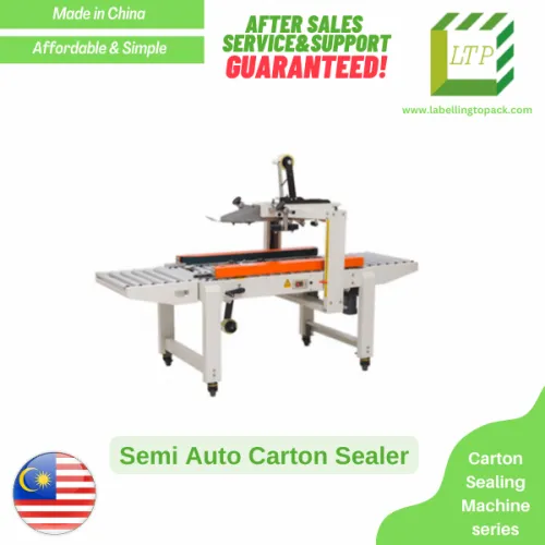 Semi Auto Carton/Box Sealing Packaging Machine