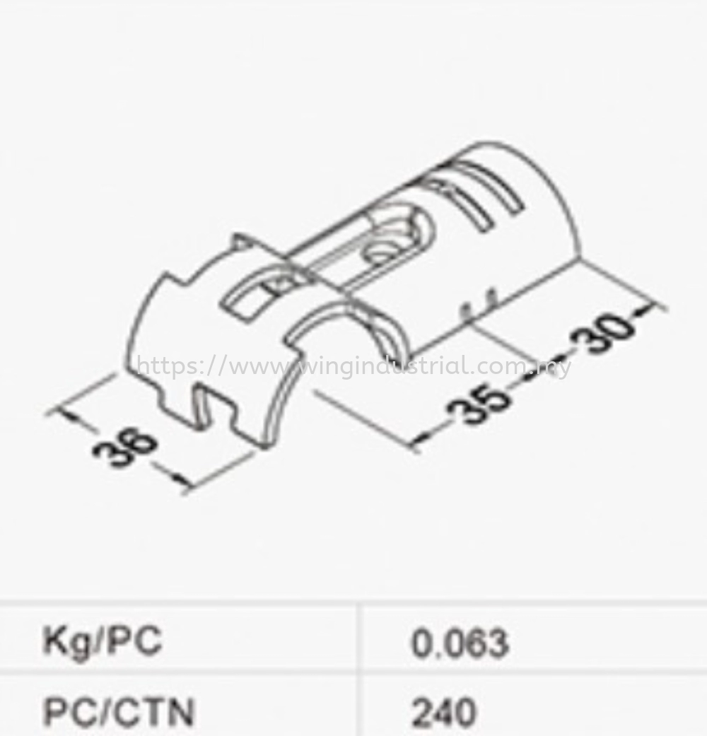 Metal Joint H-12