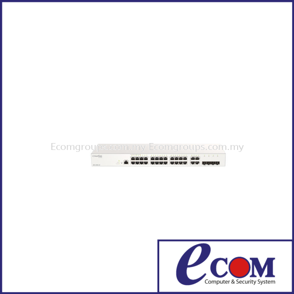 28-Port Nuclias Cloud-Managed Switch Cloud Switches D-LINK Johor, Malaysia, Muar Supplier, Installation, Supply, Supplies | E COM COMPUTER & SECURITY SYSTEM
