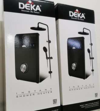 DEKA WATER HEATER WITH DC PUMP AND RAIN SHOWER