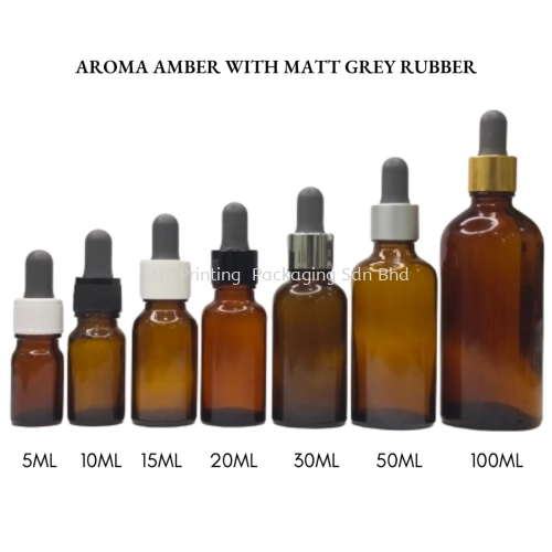 Aroma Amber Matt Grey Rubber