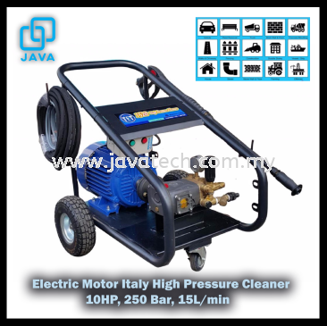 Electric Motor Italy High Pressure Cleaner 10HP, 250 Bar, 15L/min