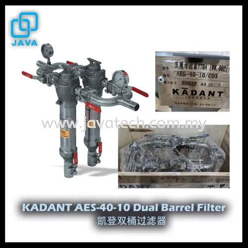 KADANT AES-40-10 Dual Barrel Filter 