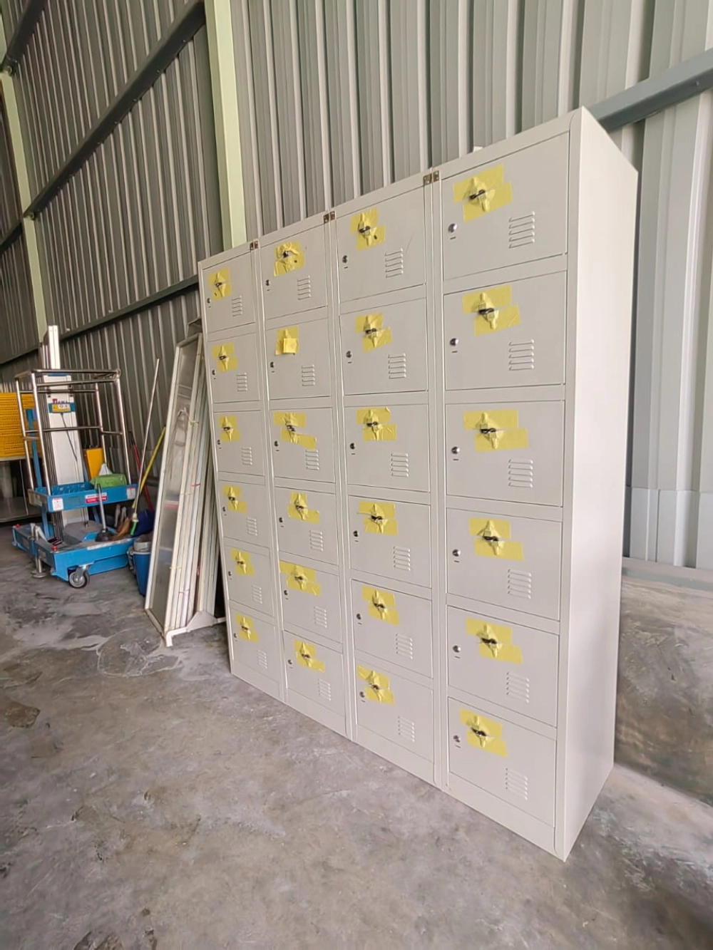 Customize 24 compartment locker | 12  compartment locker deliver for TeamSome Ipoh Perak