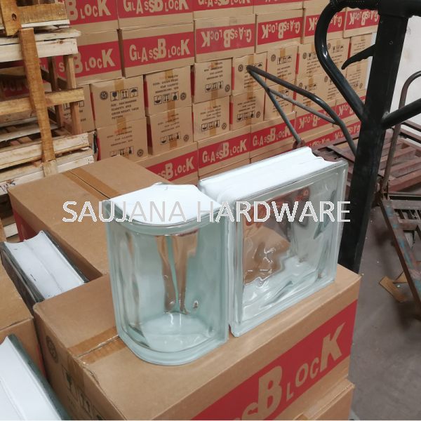 GLASS BRICK-SJ-015 Jinghua corner glass brick  GLASS BRICK ש Malaysia, Selangor, Kuala Lumpur (KL), Kuala Langat Supplier, Suppliers, Supply, Supplies | Saujana Hardware Timber Trading Sdn Bhd