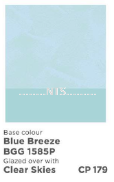 Nippon Momento Cloud Pearl CP179 BGG 1585P Blue Breeze