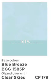 Nippon Momento Cloud Pearl CP179 BGG 1585P Blue Breeze 