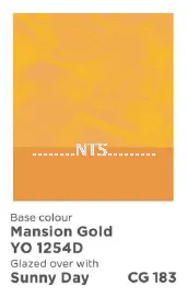 Nippon Momento Cloud Gold CG183 YO 1254D Mansion Gold 