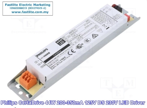 Philips Certadive 44W 200-350mA 125V DS 230V LED Driver